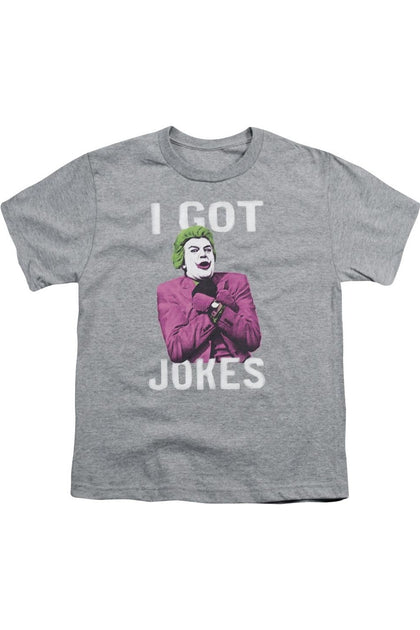 Gildan Batman Classic Tv Got Jokes T-Shirt Grau Klein 2