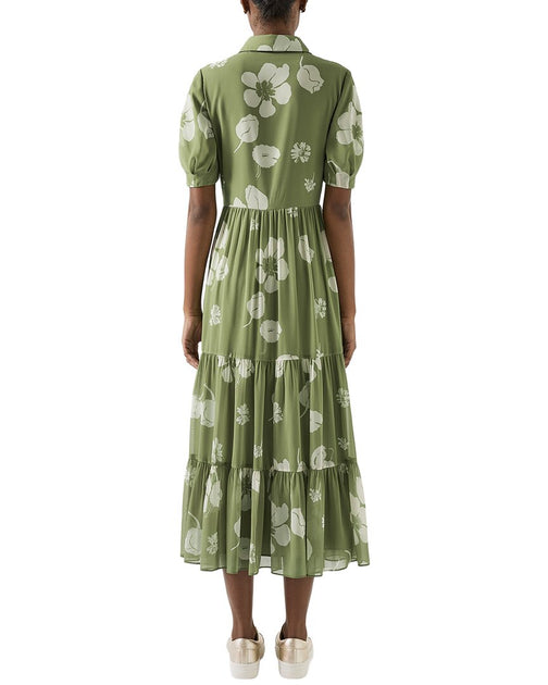LK Bennett Rumi Kleid Grün UK 18 3