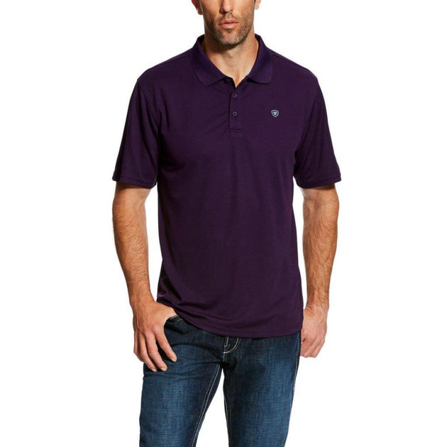 Ariat Tek Polo Shirt Purple Small 2