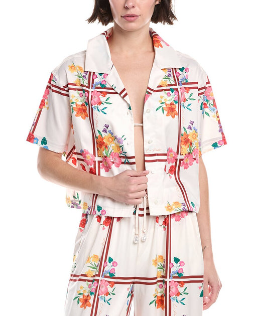 La Porte Ruby Boxy Shirt White XSmall 2
