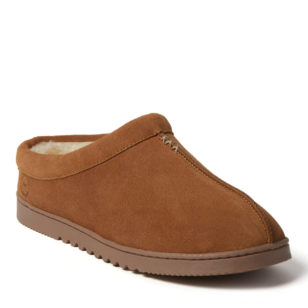 Dearfoams Dean Clog House Shoe Brown 12 3