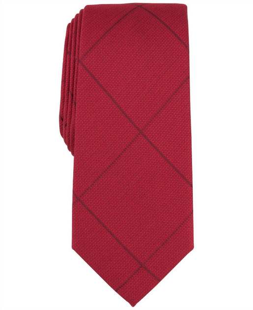 Alfani Amber Grid Tie Red 2
