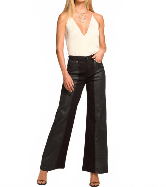 Ramy Brook Vinnie Wide Leg Jean Black 29 2