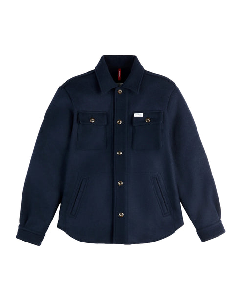 Fay Archive Over Shirt Blue Medium 2