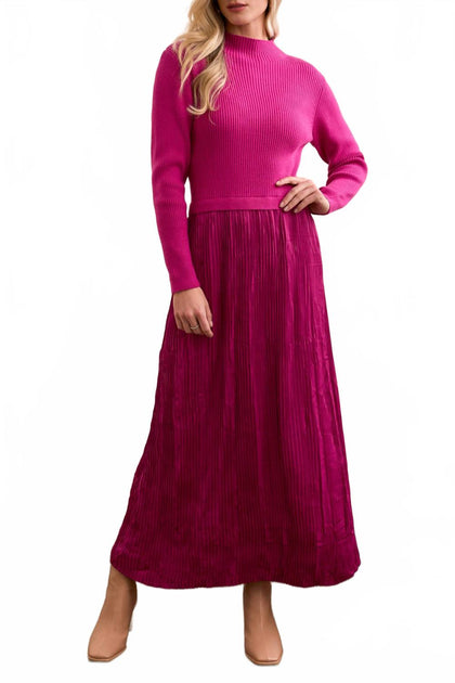 Tribal Twofer Maxi Dress Pink Large 3