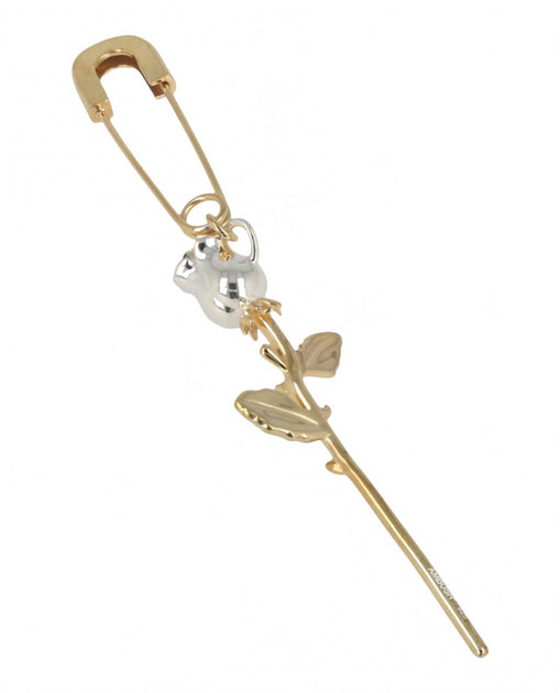 AMBUSH Rose Charm Single Earring Silver One Size 3