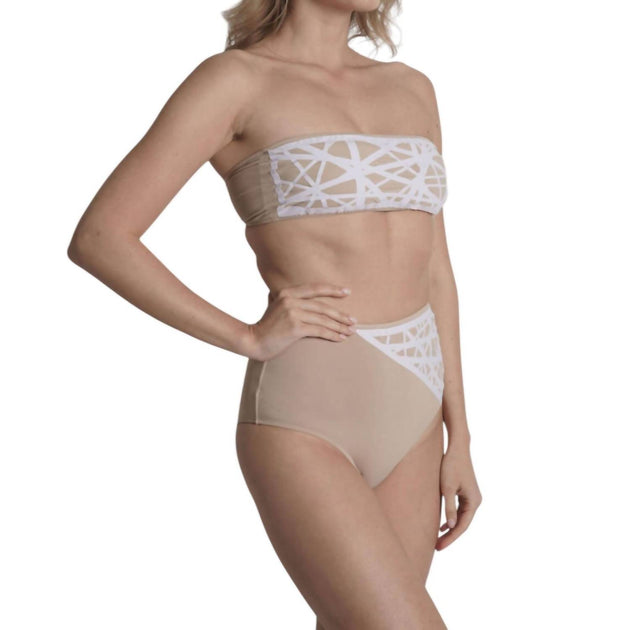 Sauipe Lillian Haut de Bikini Bandeau Rose Medium 3