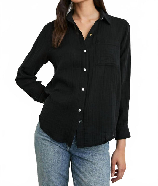 Rails Ellis Shirt Top Black XLarge 2