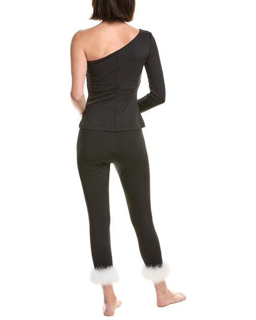 SLEEPER Weekend Chic Lounge Set Black Medium 3
