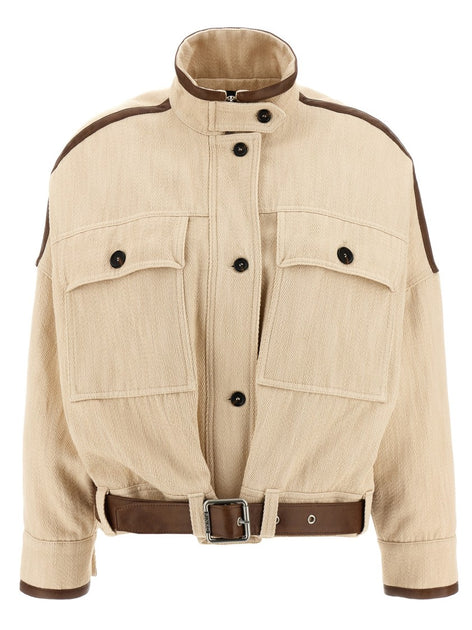 アウターその他 PINKO 'Babilonia' blouson Beige Pinko 'Babilonia' Blouson | ShopSimon