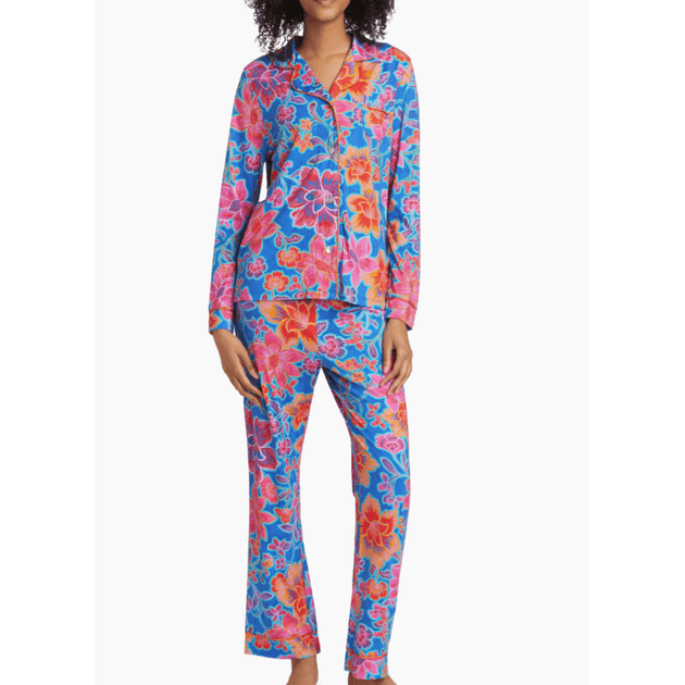 Johnny Was The Carly Cotton Blend PJ Set Daniela Multi XLarge 3