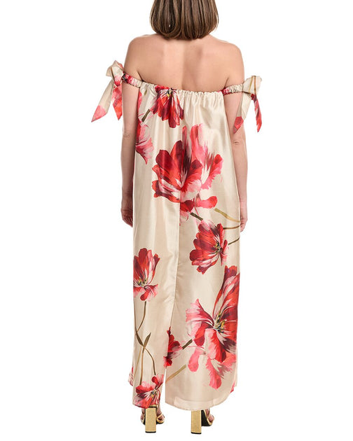 Hutch Iris Dress Brown Small 3