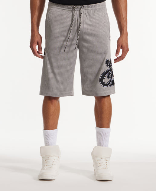 Ecko Unltd Big League Birdseye Mesh Short Grey Small 2