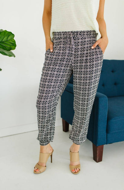 Pink Martini Claire Jogger Pants Grey XS 2