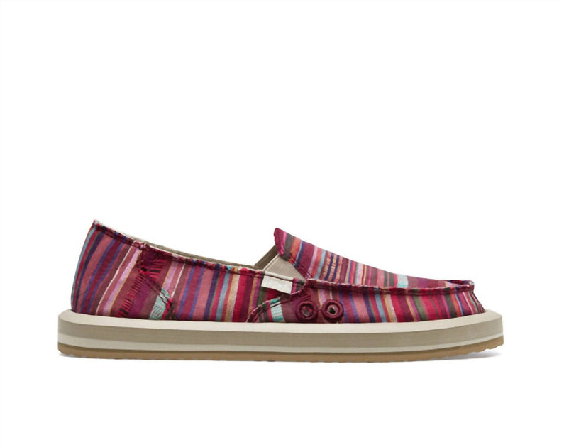 SANUK Donna St Slip On Multi US 7 3