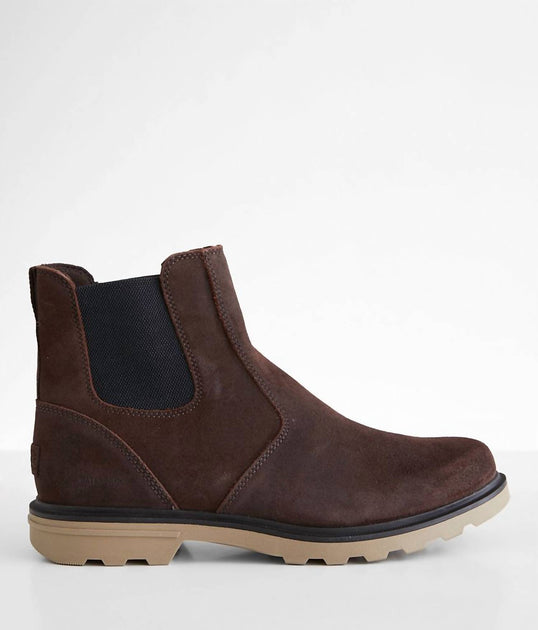 Sorel Chelsea Waterproof Leather Boot Medium Brown 13 3