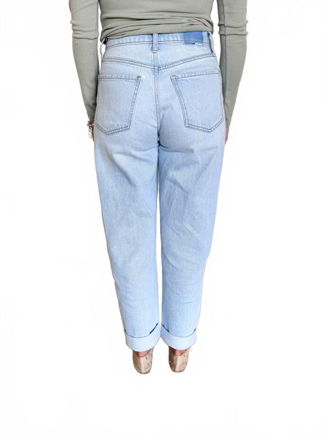 DAZE Alder High Rise Barrel Jeans Blue 27 3