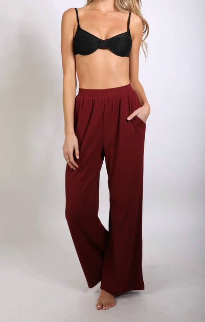 Rusty Koa Pants Red Small 2