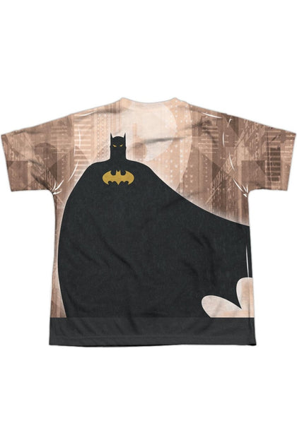 Gildan Batman City Crusader Short Sleeve Polyester Tee Black Large 3