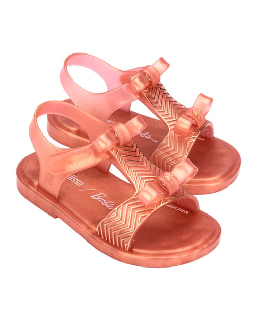 Mini Melissa Dream Barbie Sandal Pink US 10 2