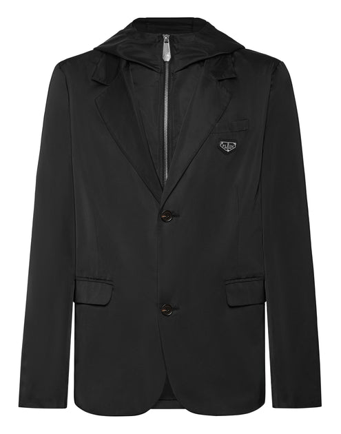 Philipp Plein Gigolo Fit Blazer Hoodie Black Large 2