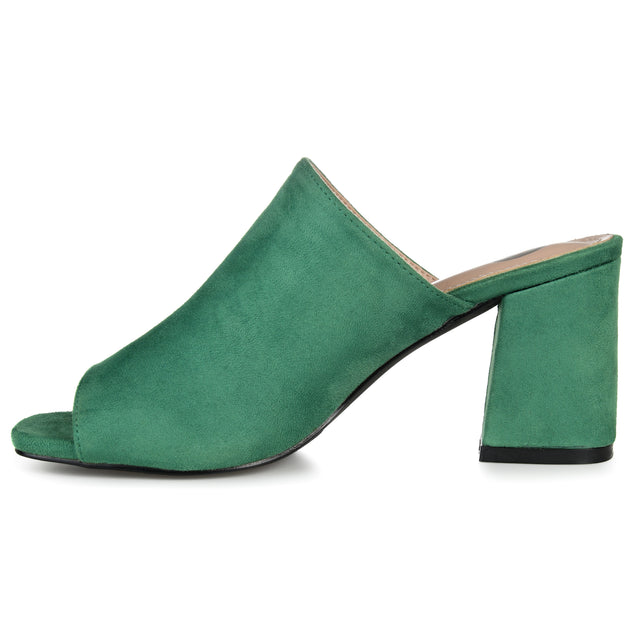 Journee Collection Adelaide Slide Blue US 6.5 3