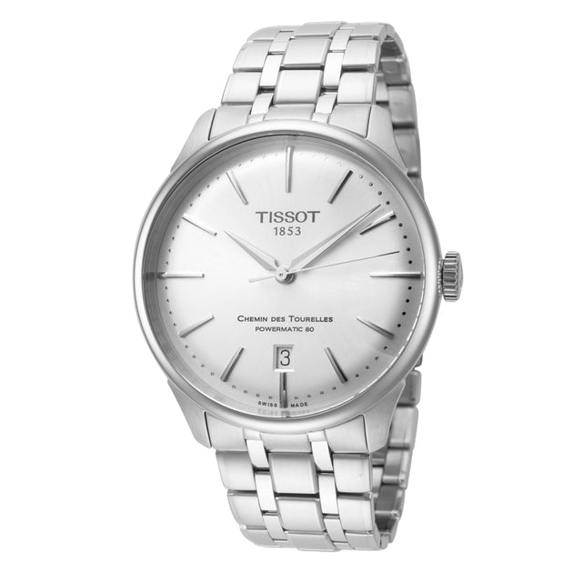 Tissot Chemin des Tourelles 39mm Watch Silver 2