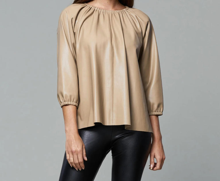 Dolce Cabo Blakely Top Beige Large 2
