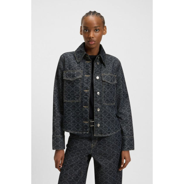Hugo Boss Denim Jacket Grey XL 4