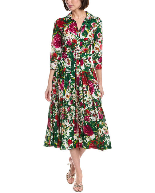 Samantha Sung Audrey Hemdkleid Weiß US 2 2