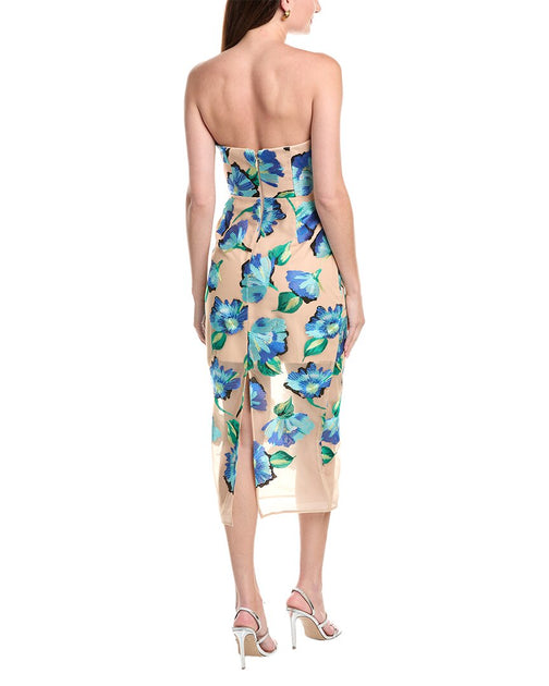 Miley – Ruched Empire Midi Dress main image 1