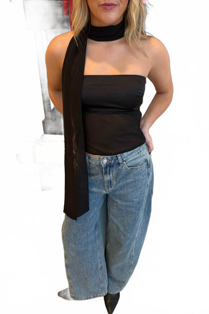 Loucia After Midnight Tube Top Black Medium 2