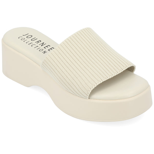 Journee Collection Emani Sandal Multi US 6.5 2