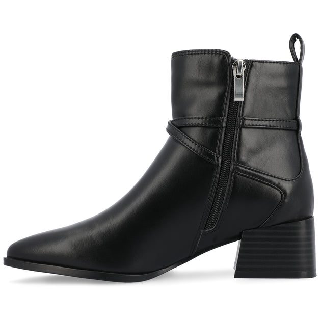 Journee Collection Estelle Booties Black US 6 3