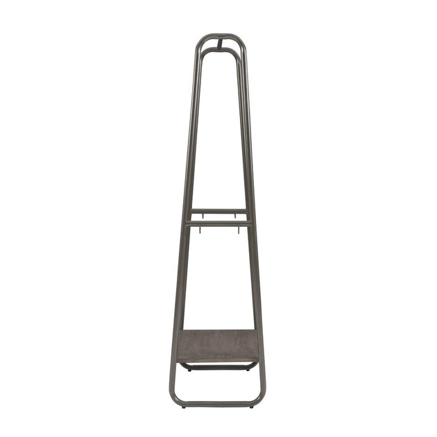 Linon Bywood Clothing Rack Pewter 4