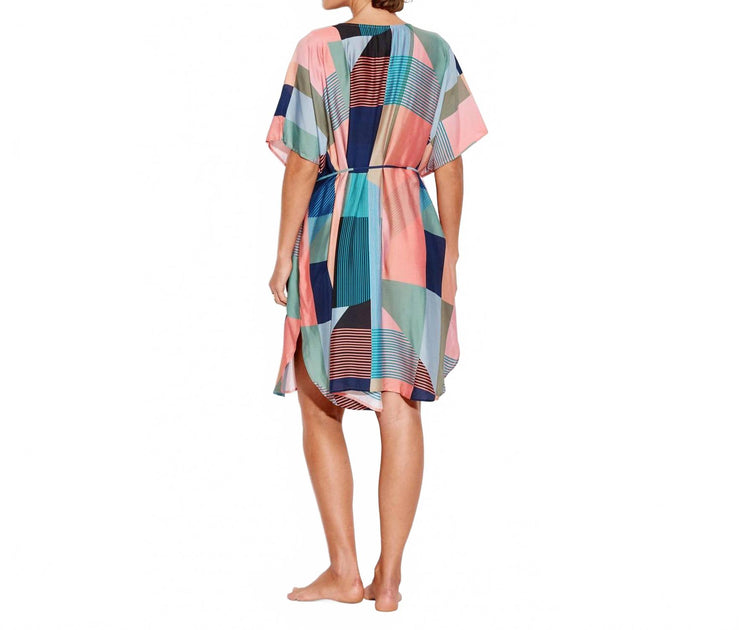 Seafolly Modern Art Kaftan Multi One Size 3