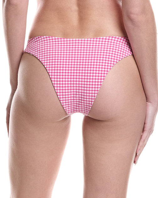 Onia Lucie Bikini Bottom Pink Medium 3