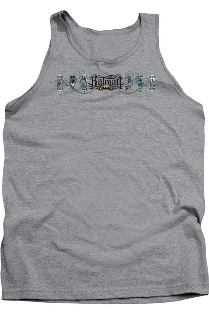 Gildan Batman Skateboard Bats Tank Top Grau Medium 2