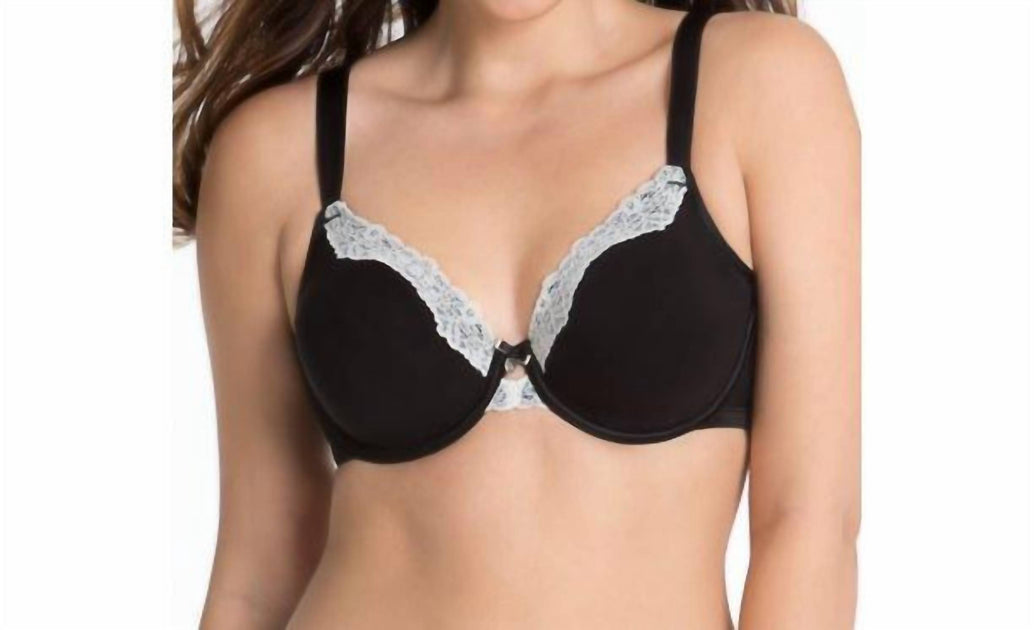 Curvy Couture Unlined Underwire Bra Black 36C 2