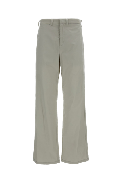 RIER Straight-Leg Cotton Trousers Grey Small 2