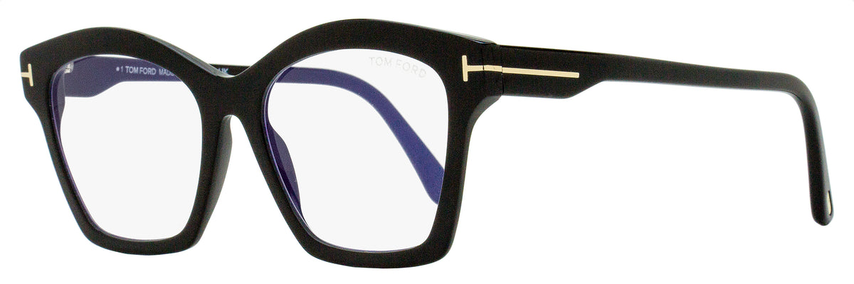 Tom Ford TF5965B 001 Square Eyeglasses Black 53mm 2