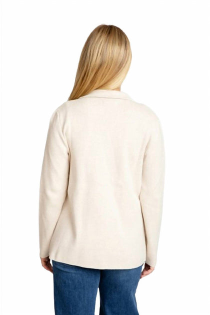Burgess Sweaters Milly Blazer Beige Large 3