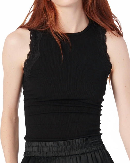 Cami NYC Rian Tank Top Black Large 4