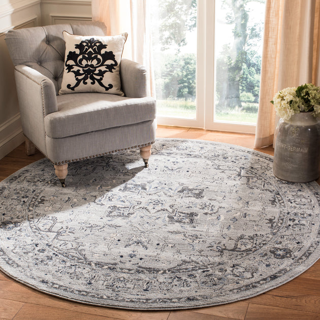Safavieh Charleston Teppich, Grau / Dunkelgrau 4