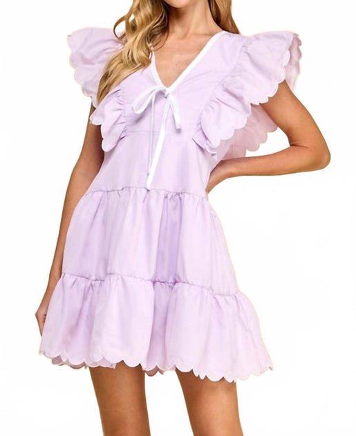 TCEC Phoebe Minikleid Lila Medium 2