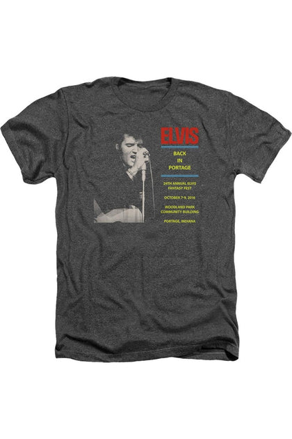 Gildan Elvis Presley T-Shirt Grey Small 2
