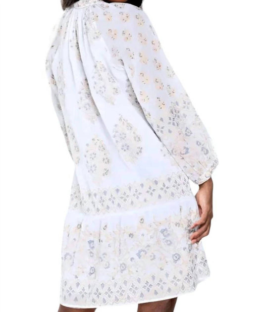 Bella Tu Ivanna Tunic Dress White Small 3