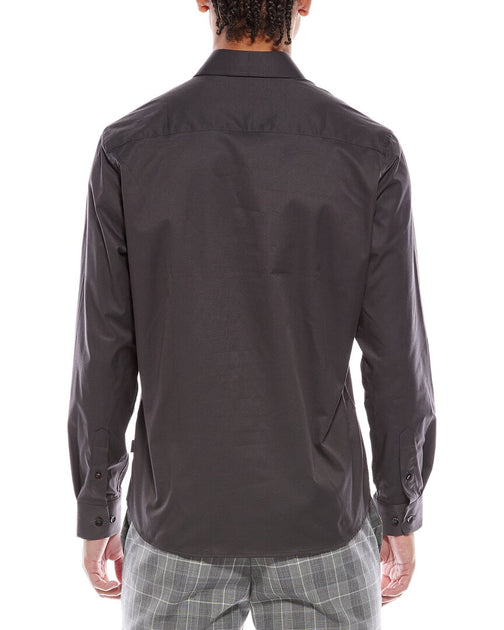 Stone Rose Performance Stretch Woven Shirt Schwarz Small 3