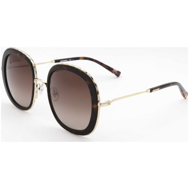 Missoni MIS0034-S Rose Gold Rectangular Sunglasses Black 3
