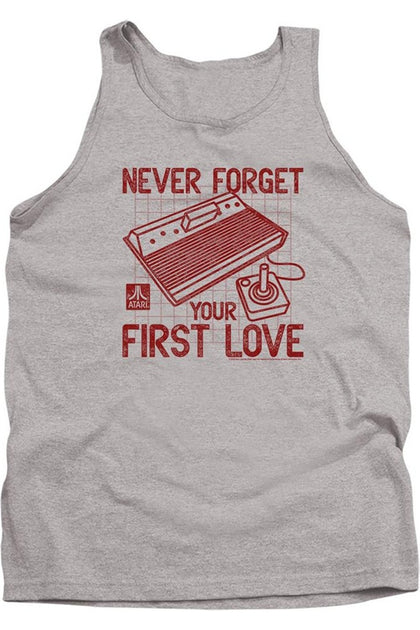 Gildan Atari First Love Herren Tanktop Grau Large 2